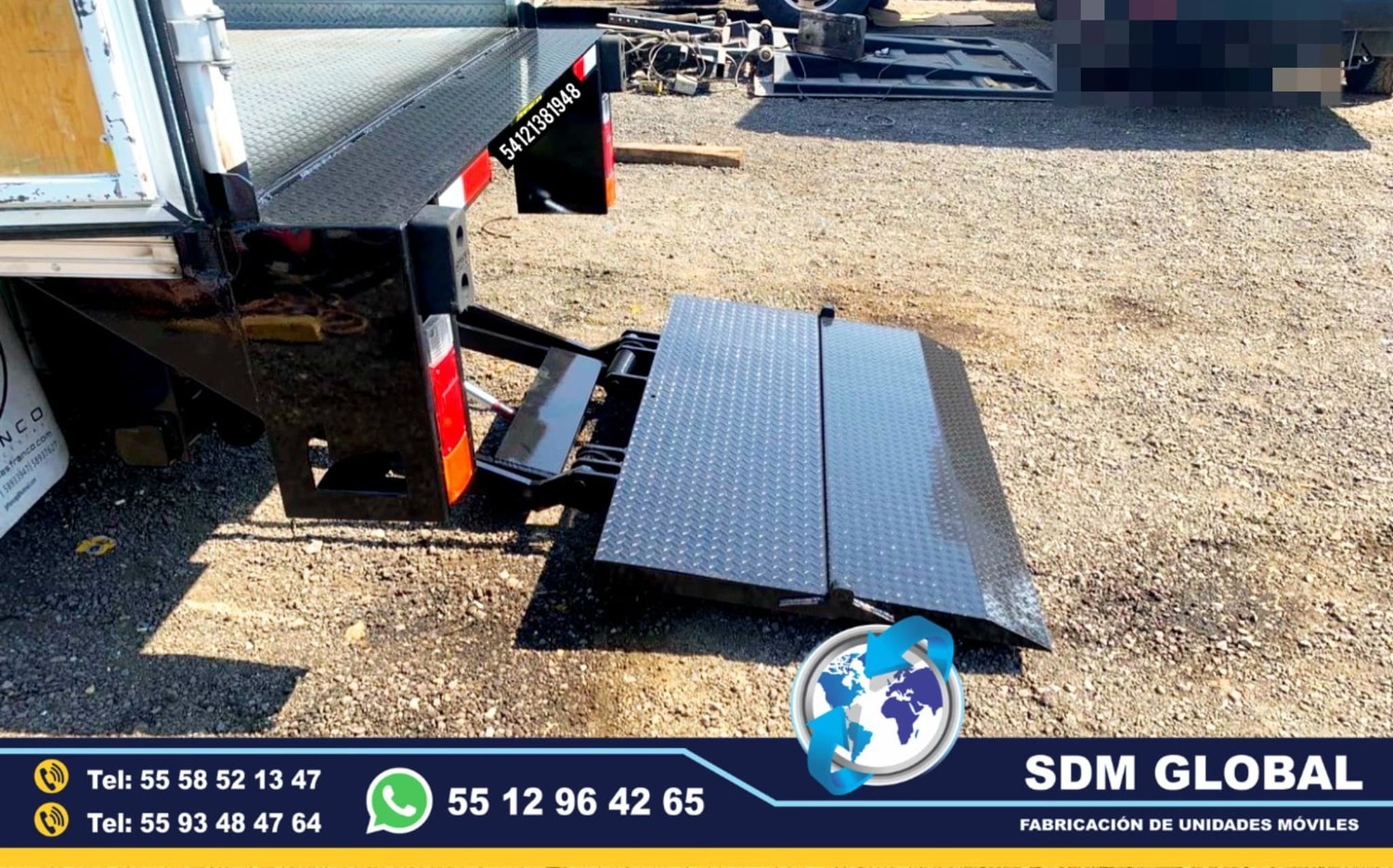 Fabricantes de Rampas Hidraulicas para camioneta y camion de carga <br>