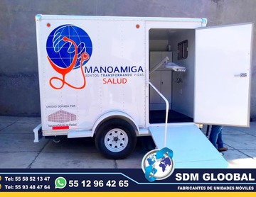 En Sdm Global Mexico Fabricacion conversion equipamiento y venta de Ambulancias de traslado en Mexico, somos fabricantes directos en Mexico. Sdm Global Mexico empresa 100% especializada en la venta fabricación conversión equipamiento de diferentes tipos de ambulancias de traslado y vehículos de emergencia, ofreciendo soluciones personalizadas para diversas necesidades en el mercado nacional.Dedicados a la fabricación de ambulancias y patrullas, ofreciendo servicios relacionados con la seguridad y emergencias, venta de unidades médicas móviles y ambulancias, además de carrocerías industriales,Somos un fabricante mexicano con más de 15 años de experiencia, especializado en la fabricación y comercialización de ambulancias y vehículos de rescate, con un enfoque en la alta calidad y el cumplimiento de normativas mexicanas.Diseñamos y equipamos ambulancias con la tecnología y los materiales necesarios para asegurar funcionalidad y seguridad, cumpliendo con las normativas mexicanas.En Sdm Global Mexico nos dedicamos a la Fabricacion conversion equipamiento y venta de Unidades Moviles Medicas Especiales en Mexico somos fabricantes directos en Mexico.