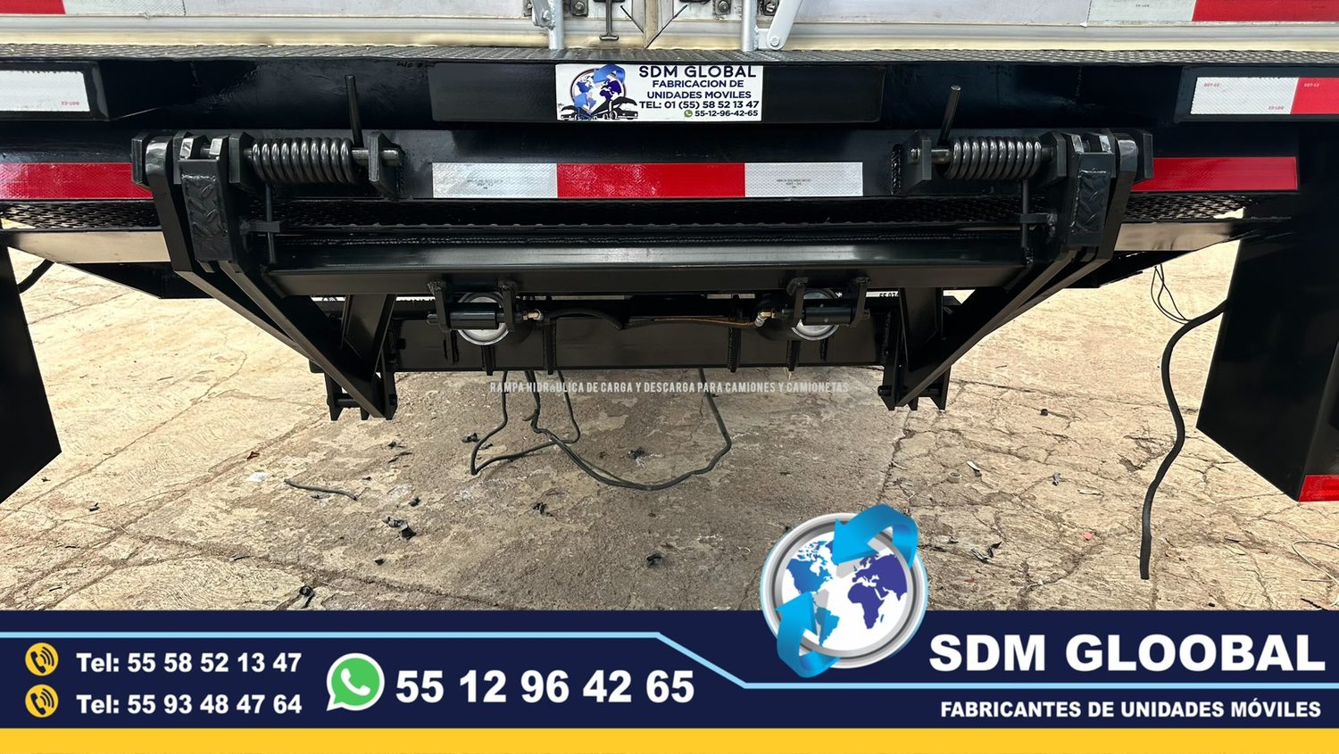 Fabricantes de Rampas Hidraulicas para camioneta y camion de carga <br>