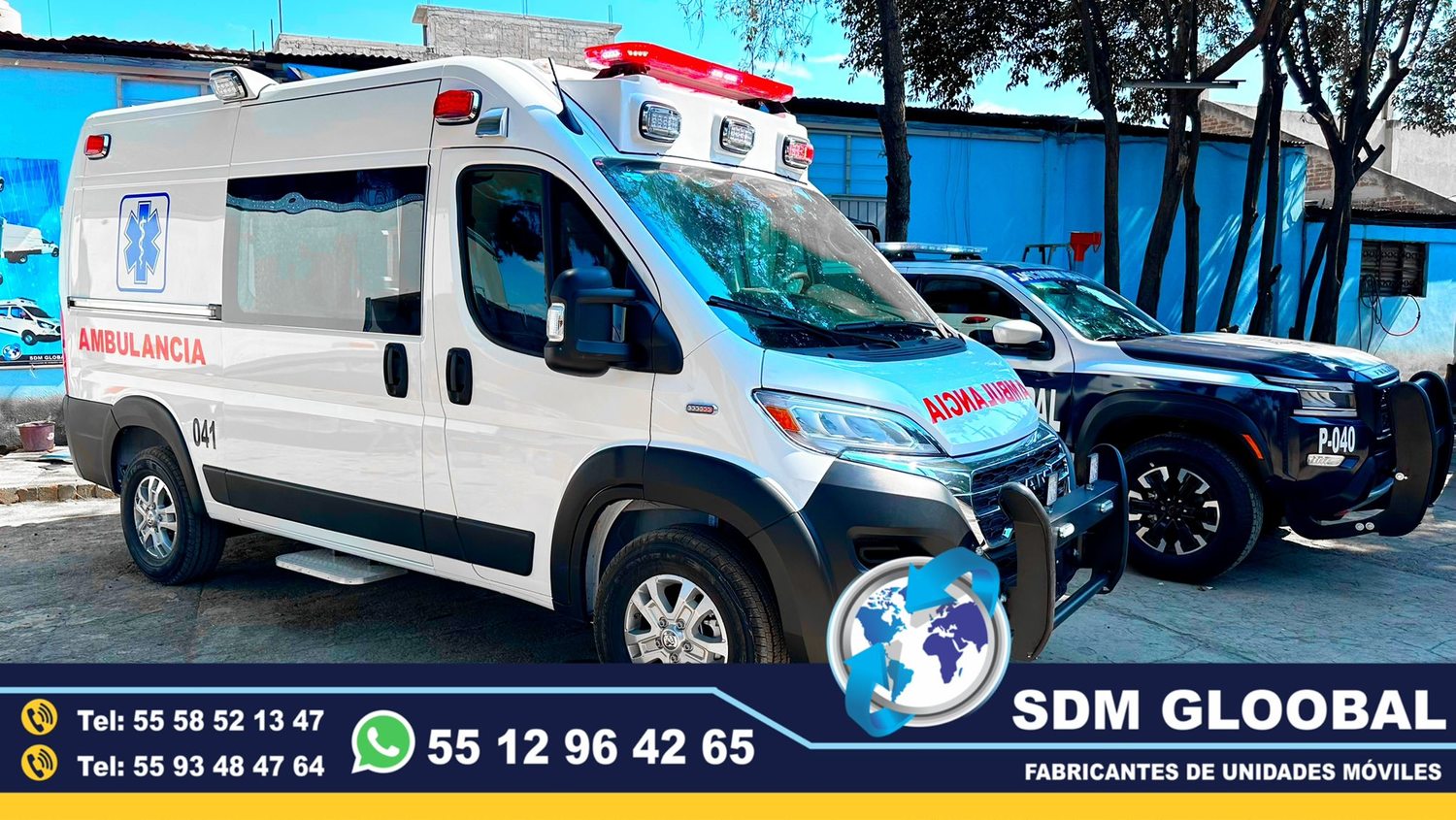 Venta de Ambulancias de Traslado de Tipo 1 y Tipo 2 en Mexico.<br>