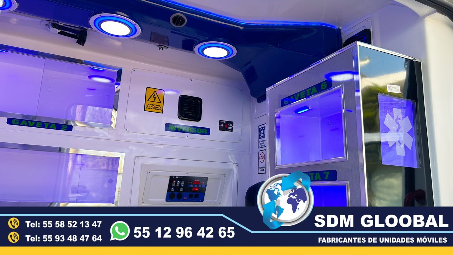 Venta de Ambulancias de Traslado de Tipo 1 y Tipo 2 en Mexico.<br>