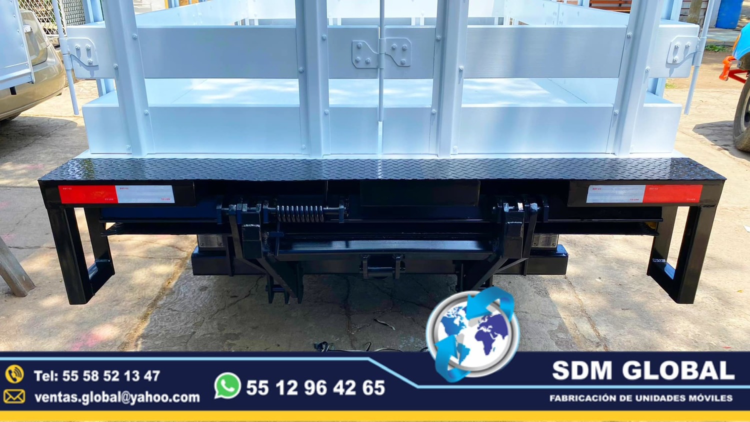 Fabricantes de Rampas Hidraulicas para camioneta y camion de carga <br>
