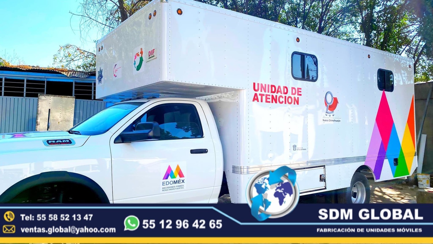 Fabricacion de Unidades Medicas Moviles Especiales en Mexico<br>