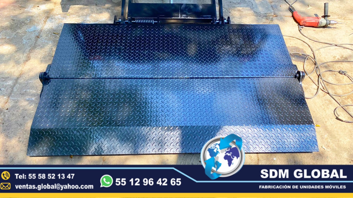 Fabricantes de Rampas Hidraulicas para camioneta y camion de carga <br>