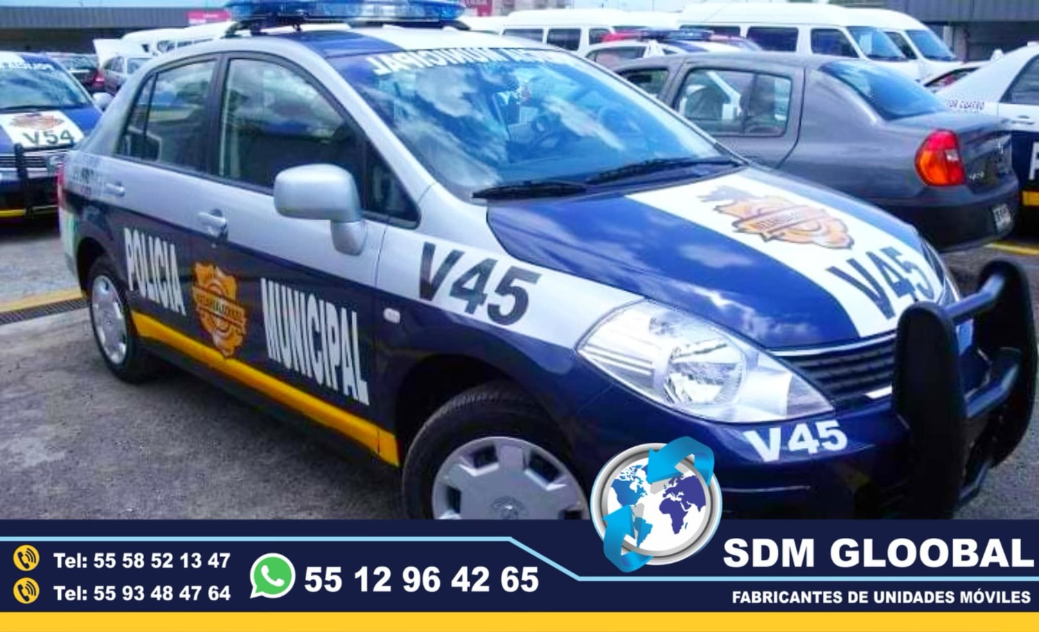 Fabricacion de Patrullas Sedan Conversion Equipamiento Venta<br>