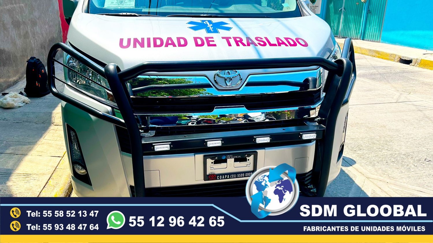 Fabricacion de Unidades Medicas Moviles para traslado de pacientes<br>