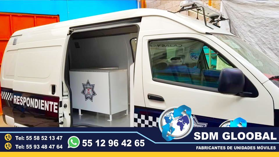 Fabrica de Unidades Moviles Primer Respondiente oficinas moviles<br>