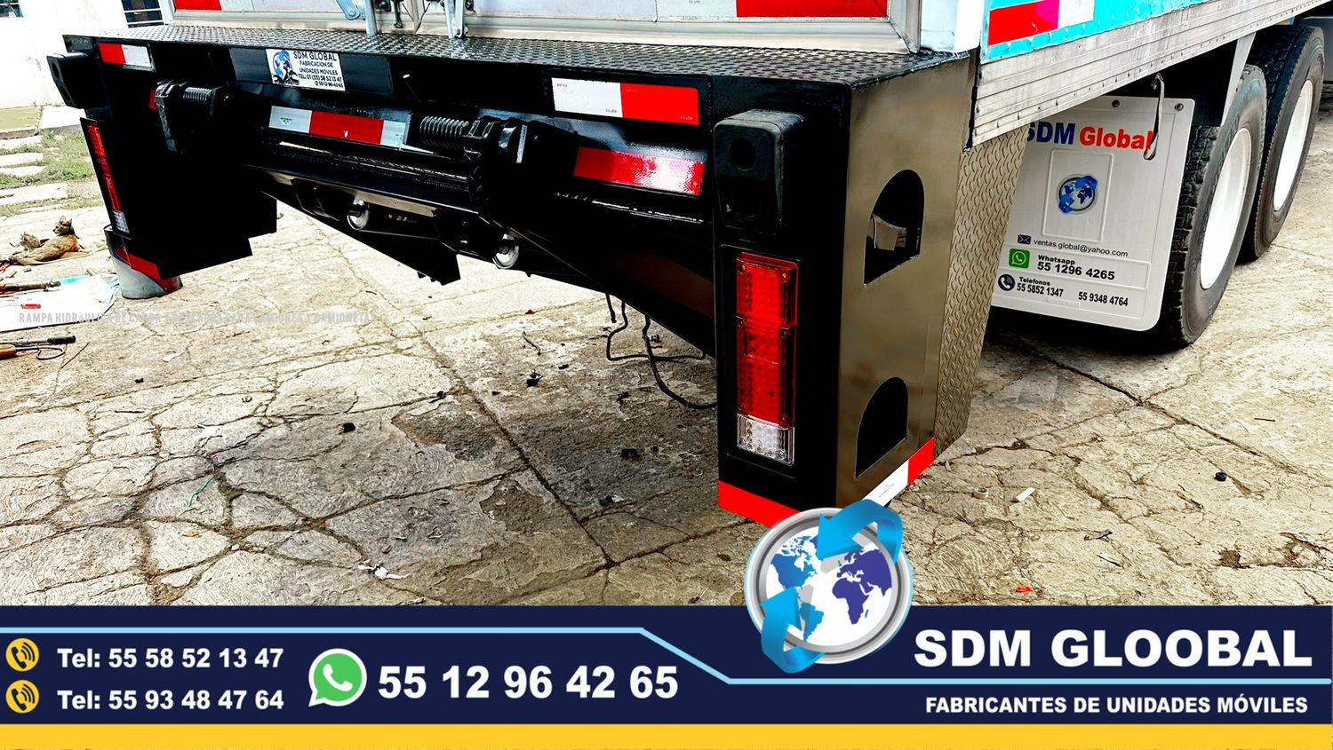 Fabricantes de Rampas Hidraulicas para camioneta y camion de carga <br>