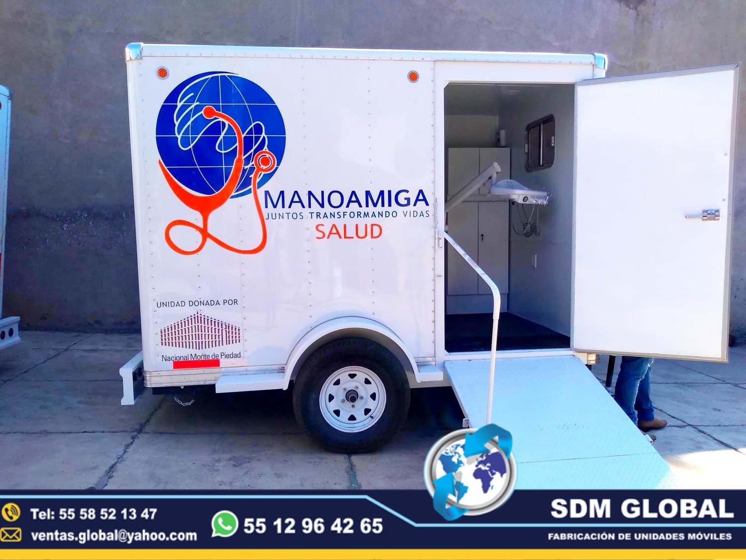 Fabricacion de Unidades Medicas Moviles Especiales en Mexico<br>