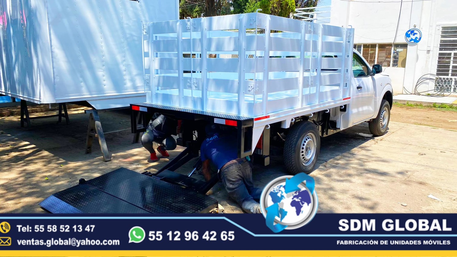 Fabricantes de Rampas Hidraulicas para camioneta y camion de carga <br>