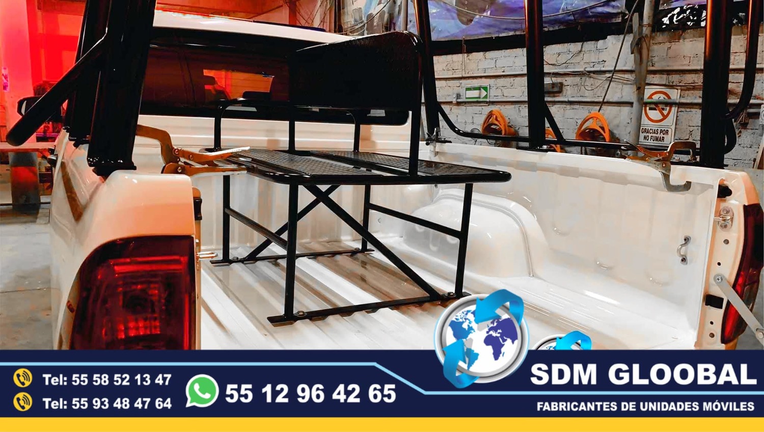 Fabricacion y Venta de Banca central con doble respaldo para Patrullas totalmente Equipadas en Mexico<br>