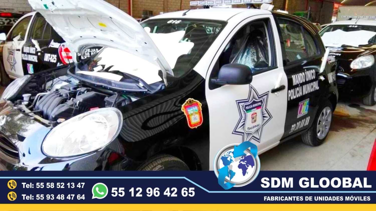 Fabrica de Patrullas Sedan Conversion Equipamiento Venta<br>
