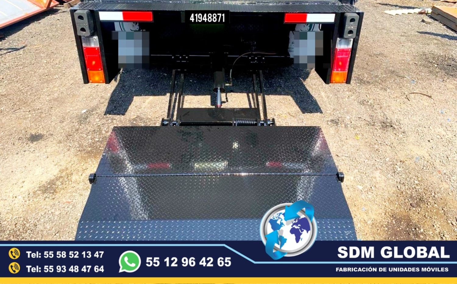 Fabricantes de Rampas Hidraulicas para camioneta y camion de carga <br>